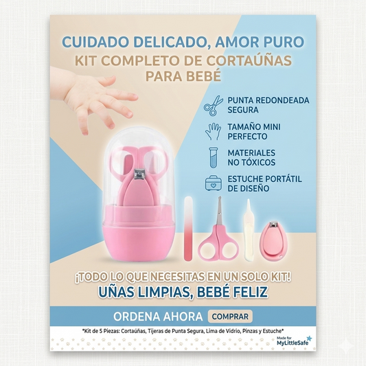 KIT CORTAUÑAS DE BEBES