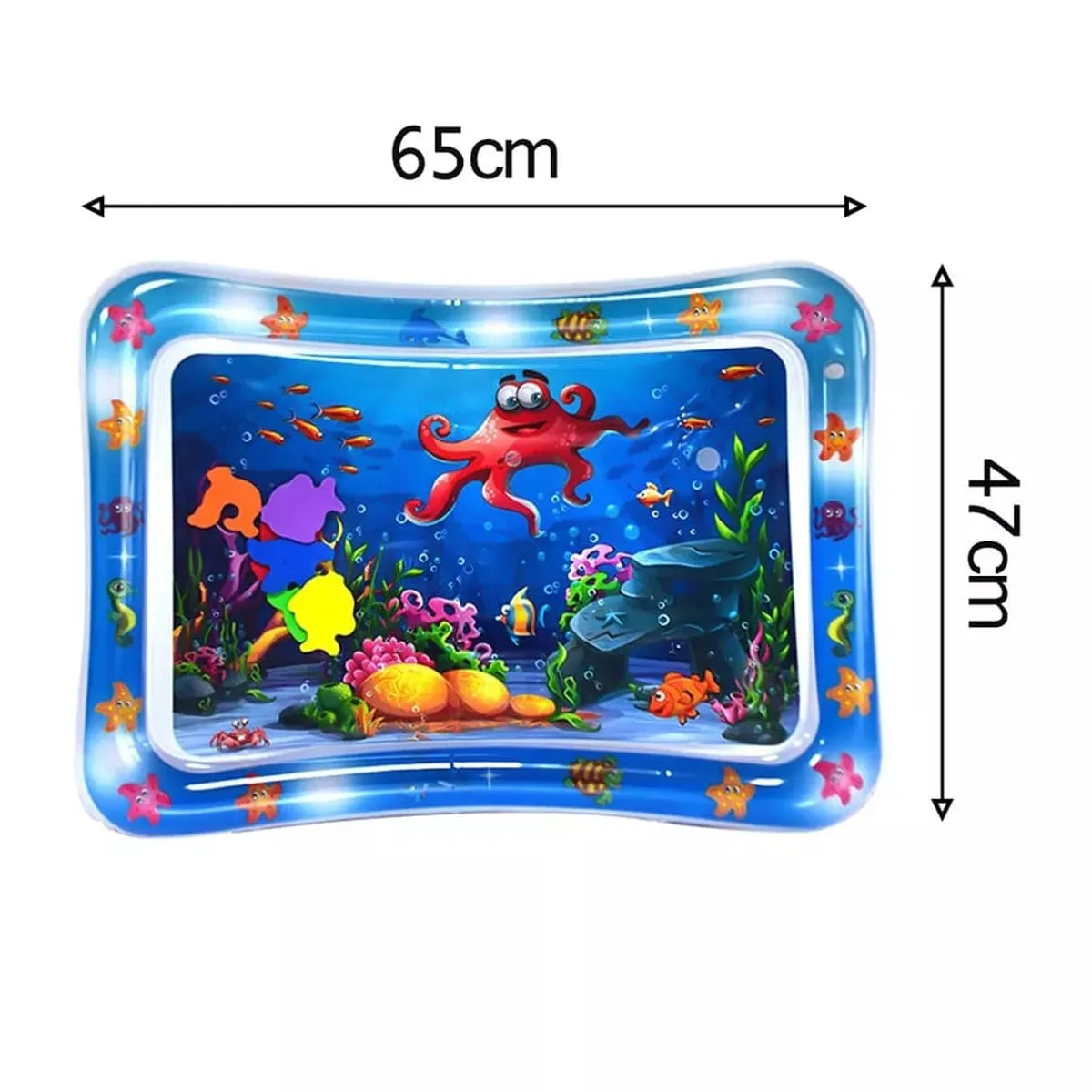 🐠💦 OceanFun™ | Tapete Juego Sensorial de Agua para Bebés